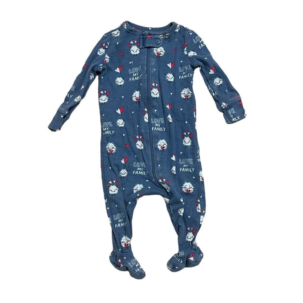 The Children's Place 'Love My Family' Monster Sleeper